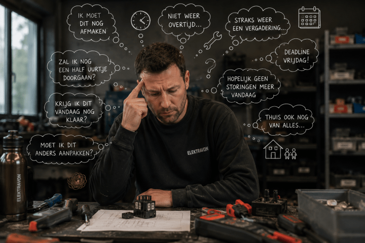 Training rust in je hoofd