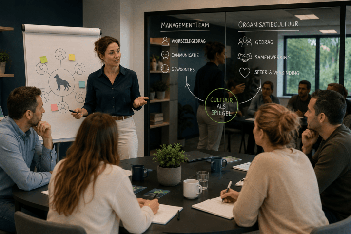 Training gebruik je bedrijfscultuur als een spiegel