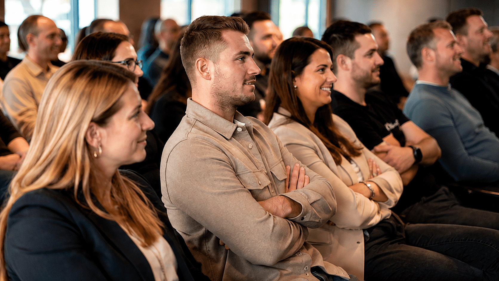 Publiek interactieve lezing